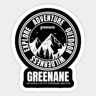 Greenane Mountain, Mountaineering In Ireland Locations Sticker